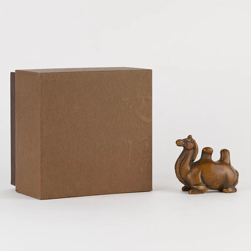 Tang-Style Camel Paperweight close-up detail - Paper Weight by Xiling Yinshe (西泠印社)