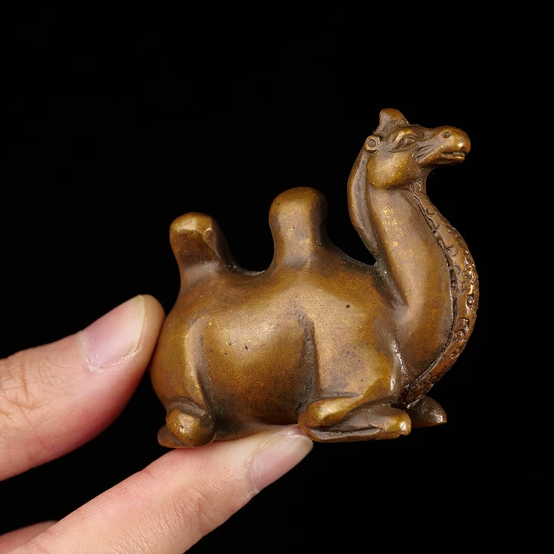 Tang-Style Camel Paperweight side view - Paper Weight by Xiling Yinshe (西泠印社)