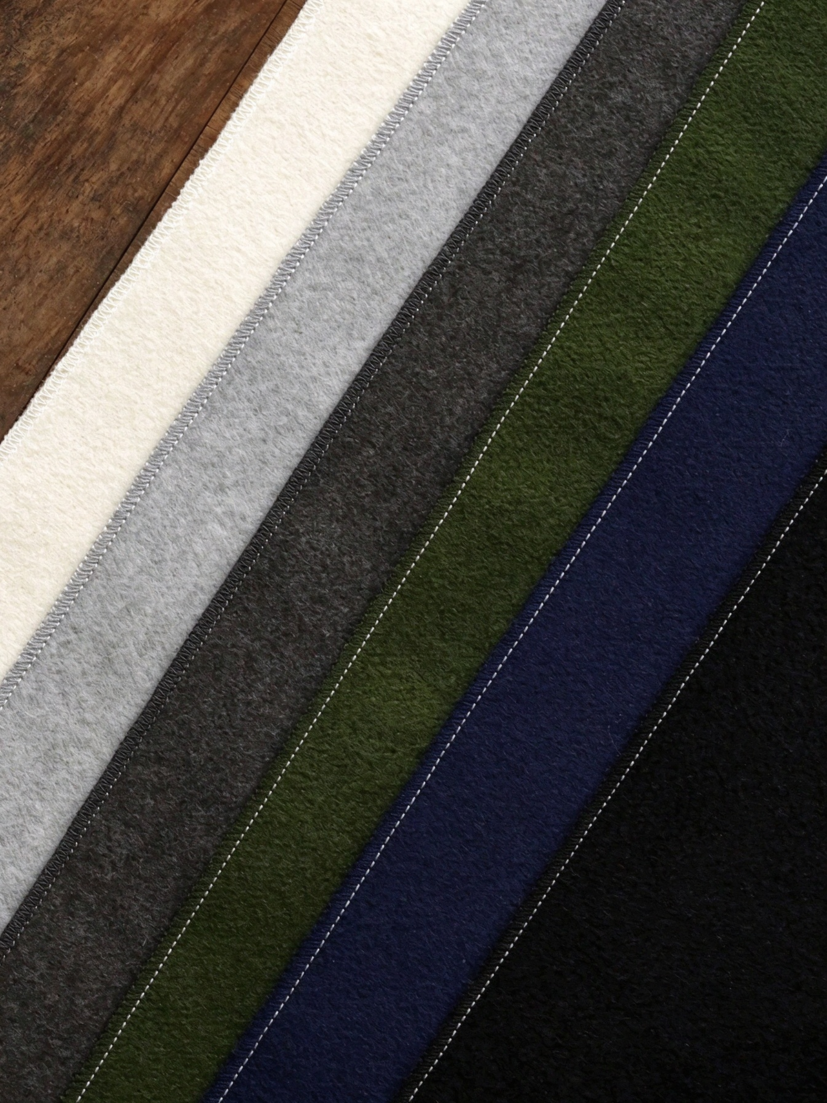 Washable Felt Mat – Ink Painting and Sumi-e Underlay side view - Chinese Calligraphy Accessories by Wenxintang