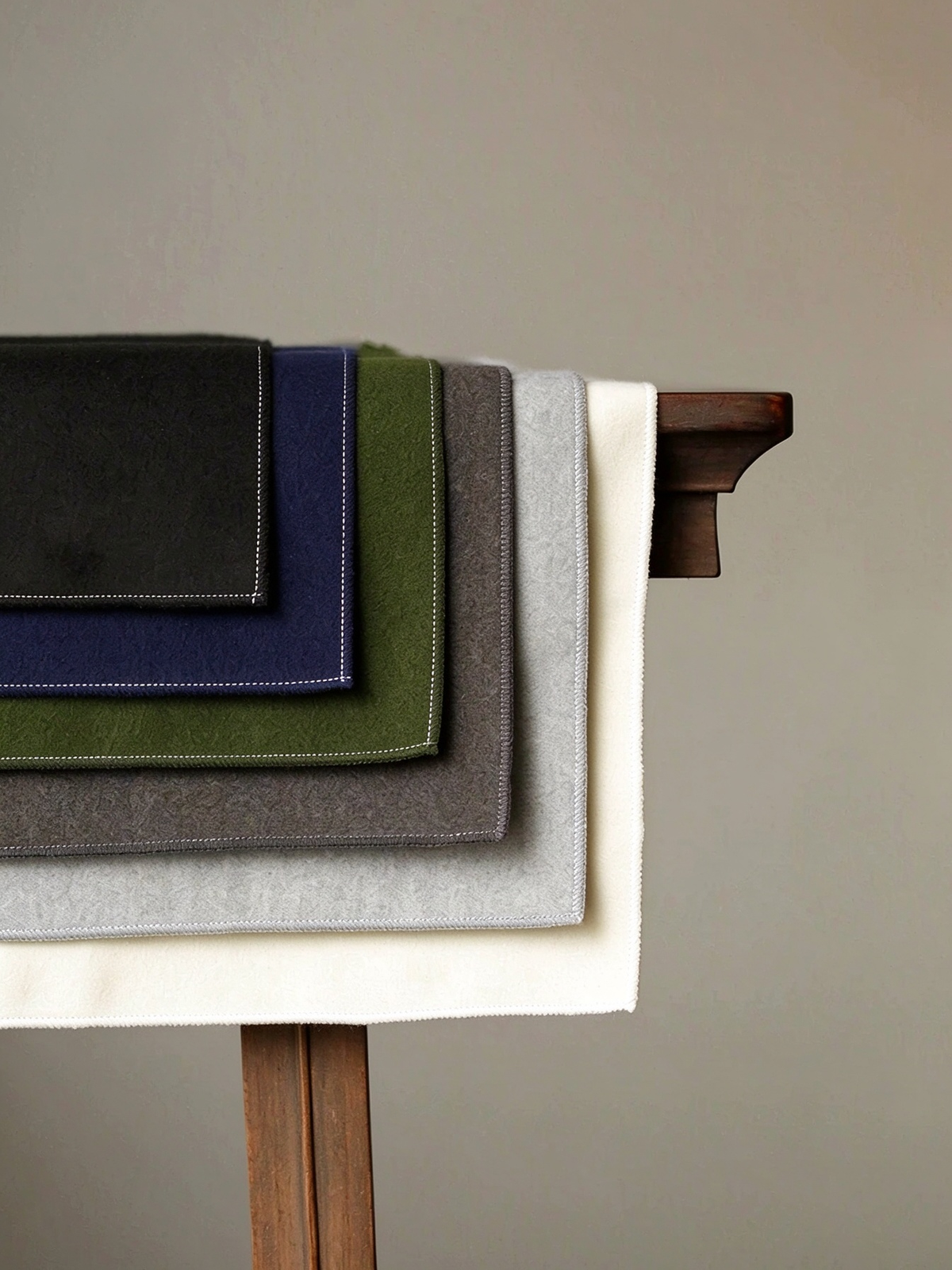 Washable Felt Mat – Ink Painting and Sumi-e Underlay side view - Chinese Calligraphy Accessories by Wenxintang