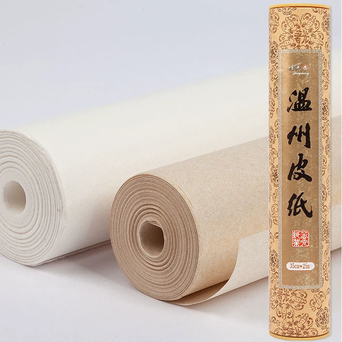 Wenzhou Rice Paper for Chinese Calligraphy & Painting close-up detail - Chinese Xuan Paper by Wenzhou Paper (溫州皮紙)